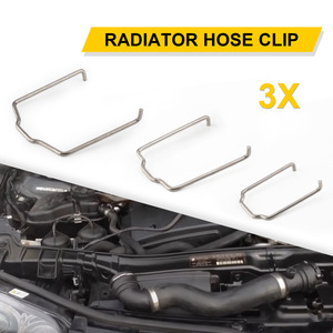 Colliers de serrage de radiateur en acier inoxydable pour BMW YC102447 300-1, type fer à cheval à ressort, pièces de rechange et de réparation - Product Image 3