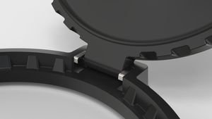 공장 맞춤형 SMC 맨홀 커버 유리 섬유 싱글 씰 맨홀 커버 - Product Image 5