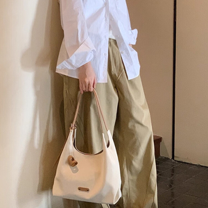 Bolso de Mujer Nanfeng Chio 2.ª Edición "Pure White Coast", Gran Capacidad, Elegante y Minimalista, Bolso de Hombro/Axila - Product Image 3
