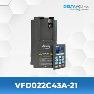 Mới & gốc Delta c2000 + VFD VFD022C43A-21 VFD-C2000 + loạt 3 giai đoạn 460 V 2.2kw 3 HP 6 amps ổ đĩa biến tần - Product Image 4