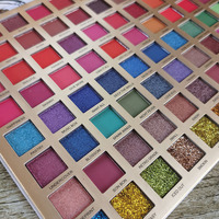 Maquilleur scène maquillage 88 couleurs ombre à paupières Palette nacré mat magnifique ombre à paupières Cos maquillage en gros