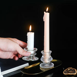 เชิง<span class=keywords><strong>เทียน</strong></span>แก้ววินเทจสำหรับตกแต่งบ้านเครื่องประดับน้ำมันหอมระเหยคริสต์มาสสร้างบรรยากาศโรแมนติกสำหรับงานแต่งงานงานเลี้ยงอาหารค่ำ - Product Image 2