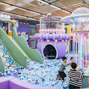 Instalaciones para Parques de Diversiones, Toboganes para Interiores, Juegos Blandos, Equipos para Áreas de Juego Infantiles en Interiores - Product Image 1