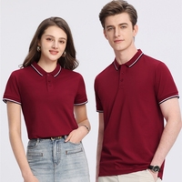 Camisetas de Manga Corta con Rayas Personalizadas Yutuo, Ajuste Holgado, Tejido Transpirable, Uniformes de Trabajo Unisex, Logotipo Personalizado para Golf, OEM