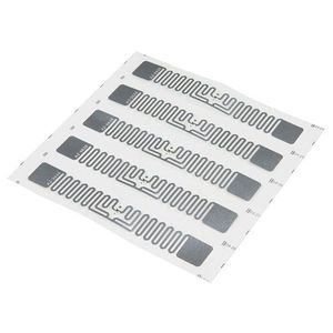 Custom Printable RFID Clothing Hang Tag/Label with Barcode, UHF RFID Sticker for Retail Apparel Inventory & Anti-Theft - Product Image 1