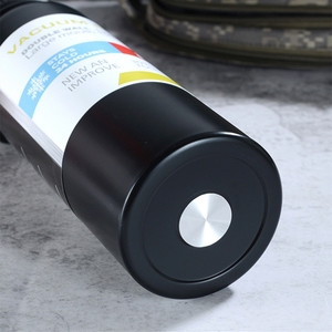 Frasco de vacío de doble pared de acero inoxidable personalizado más vendido 2023 750mL y botella de agua deportiva con aislamiento térmico en stock - Product Image 4