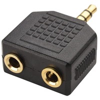 Connecteur de prise casque 3,5 mm, séparateur en Y, 1 mâle vers 2 femelles, convertisseur audio pour téléphone, ordinateur portable, lecteur MP3