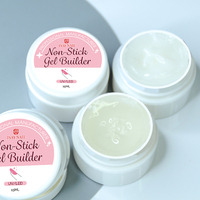 Gel UV Constructeur Transparent, Blanc, Rose pour Extension d'Ongles DIY – Gel Constructeur Antiadhésif
