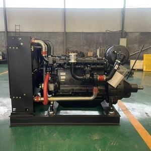 Moteur diesel Weichai 180 CV 4 temps 13L Euro I refroidi par eau 4 cylindres ; équipé d'une poulie d'embrayage ; pour machines minières ; 1800 tr/min/60 Hz - Product Image 1