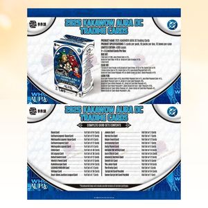 2025 Kakawow AURA DC Collection 50-Piece Paper Trading <b>Cards</b> Sealed Booster Box FRESH CASE - Product Image 4