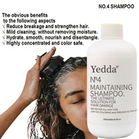 Yedda Anti-Dandruff Nourishing Damaged Hair Repair Set dengan Shampoo, Kondisioner, Serum & Gel (250ml*5)