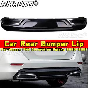 <b>Car</b> Rear Bumper Lip Splitter <b>Diffuser</b> Bumper Guard Chin Body Kit <b>For</b> Nissan 14th Generation Sylphy 2020-2021 <b>Car</b> Accessories - Product Image 2