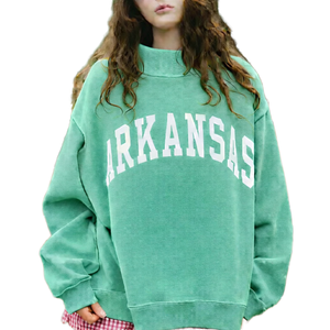 Comprar Sudadera Casual Oversize de Cuello Alto con Forro Polar Transpirable, Ajuste Regular, para Verano, Otoño e Invierno, Corte Relajado con Logotipo Personalizado - Product Image 1