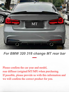 Tubos de Escape para <span class=keywords><strong>BMW</strong></span> F30 F32 F35 F36 316i 318i 320i 325i 328i 330i 428i 2013-2019, Acero Inoxidable, Fibra de Carbono, Puntas de Escape M AK - Product Image 3