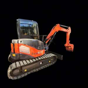 Excavatrices d'occasion du Japon ZX50U, excavatrice hydraulique sur chenilles de 5 tonnes, construction, bâtiment, mini-excavatrices Hitachi 50u d'occasion - Product Image 1