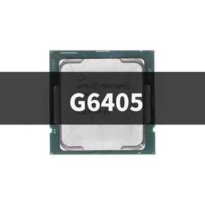Pentium G6405 4.1GHzデュアルコアクワッドスレッドCPUプロセッサ4M 58W LGA 1200