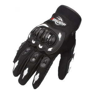 Motorcycle Riding <b>Gloves</b>, All-Season Outdoor Gear, Breathable in Summer & Warm in Winter, Hard Shell Anti-Fall Racing <b>Gloves</b> - Product Image 1