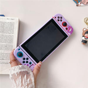 Poke Pikachu Gengar Cartoon <span class=keywords><strong>Anime</strong></span> Cute Switch Case para <span class=keywords><strong>Nintendo</strong></span> Switch NS Oled Anti Fall Funda protectora Game Console Cover - Product Image 4