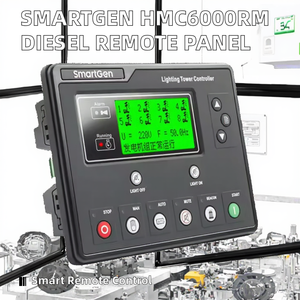 แผงควบคุมการตรวจสอบระยะไกลสำหรับเครื่องกำเนิดไฟฟ้าดีเซล SmartGen รุ่น HMC6000RM ของแท้ใหม่เอี่ยม พร้อมส่วนประกอบพลาสติก - Product Image 2