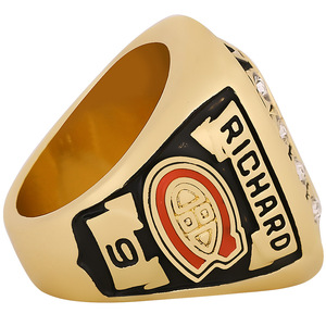 Bague <span class=keywords><strong>de</strong></span> championnat des Canadiens <span class=keywords><strong>de</strong></span> Montréal <span class=keywords><strong>de</strong></span> 1960, alliage écologique, style rétro, bague tendance, souvenirs précieux pour les fans à commémorer - Product Image 4