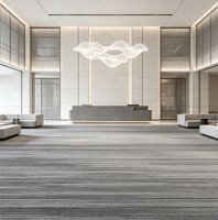 Moquette Jacquard Mur-à-Mur pour Hôtels 4m, en Nylon à Dos Actionnel, Antidérapante et Durable, pour Grossistes, Salles de Banquet, Salles de Bal et Halls d'Accueil