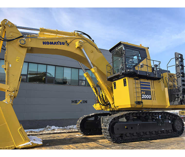 forestry machinery bucket backhoe crawler heavy digger PC2000-11R operational diagram heavy machinery