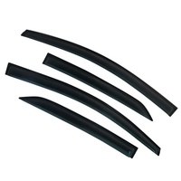 Déflecteur de pluie pour pare-brise de voiture noir, visière de porte pour Toyota Vios 2007 2008 2009 2010 2011 2012 2013, accessoires
