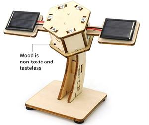 Paquet d'expérimentation scientifique de jouets solaires technologie de modèle de satellite artificiel aérospatial bricolage pour jouets éducatifs de 7 à 14 ans - Product Image 5
