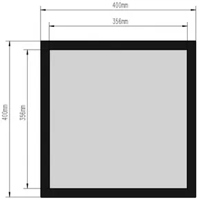 Honingraat Plaat Core Diameter 10Mm Honingraat Grid Core 40*40Cm Aluminium Werktafel Werkgebied Panel