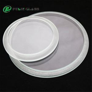 Vidrio Templado Plano de 6 mm Personalizado, Extra Claro, Absorbente de Calor, con Garantía de por Vida, para Uso en Cubiertas de Lámparas Industriales - Product Image 1