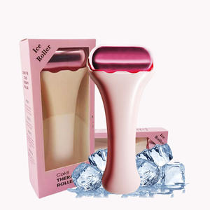 Rullo Facciale Cinese in Acciaio Inossidabile con Logo Personalizzato Strumenti per la Cura della Pelle Massaggiatore Viso Prodotti di Bellezza Rullo Ghiacciato per il Viso - Product Image 6