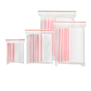 Sacs en plastique refermables rectangulaires transparents pour aliments et articles ménagers, capacité 1-3L - Product Image 3