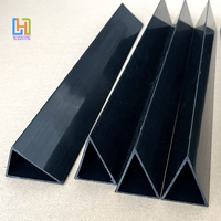 Profils de fabricant de tubes triangulaires en PVC/ABS