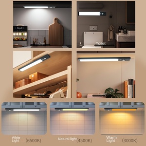 โคมไฟ <span class=keywords><strong>LED</strong></span> แบบเหนี่ยวนำแม่เหล็ก ชาร์จไฟได้ โคมไฟอัจฉริยะสำหรับห้องนอน ไฟกลางคืน ไฟอ่านหนังสือ ไฟตั้งโต๊ะ แบบแถบ สำหรับการค้าข้ามพรมแดน - Product Image 3