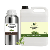 Huile Essentielle de Citronnelle 100% Pure et Fraîche, Qualité Supérieure, Distillée à la Vapeur, pour la Peau et le Corps - Vente en Gros OEM/ODM