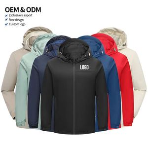 <b>Men's</b> Hooded Jacketswaterproof <b>Men</b> Windbreaker Jacket Customized Design <b>Men</b> Rain Jackets Waterproof Windbreak Softshell <b>Raincoat</b> - Product Image 1