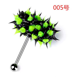 ZESEN Großhandel Body Piercing Schmuck-Vibrierender Zungen ring mit zwei Batterien - Product Image 4