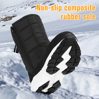 Chaussures chauffantes Chaussures chauffantes électriques Hiver Homme Graphène Rechargeable Batterie électrique Chaussures chauffantes