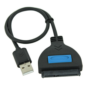 <span class=keywords><strong>USB</strong></span> 2.0 DC sata ổ cứng Adapter 2.5 inch dễ dàng ổ đĩa dữ liệu cáp máy tính điều khiển-miễn phí điều kiện mới bán buôn - Product Image 1
