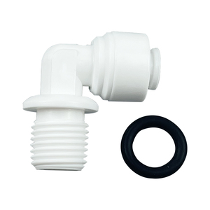 Coude RO raccord de tuyau d'eau coude mâle avec filetage de bague d'étanchéité O 1/8 système de connecteur rapide purifie l'eau - Product Image 5