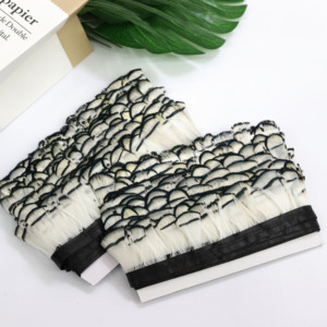 <strong>Pheasant</strong> Feather <strong>White</strong> Lady Amherst <strong>Pheasant</strong> Head Feather Fringe Trims Green <strong>Pheasant</strong> Feather Trims for Clothing Decoration - Product Image 2