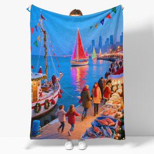 Manta para el Hogar <span class=keywords><strong>de</strong></span> Entrega Rápida, Súper Suave, con Diseño Estampado, Patrón Sólido, para las Cuatro Estaciones, Manta para Sofá - Product Image 1