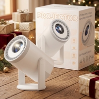 Nouveau projecteur Android 14 JUNUO Turn 1 Allwinner H723 720P 4K, prend en charge 200 Ansi Lumens, projecteur de poche mini portable à courte focale