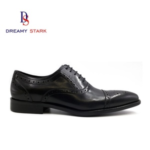 Chaussures habillées Oxford de luxe vintage pour hommes, fabriquées à la main en Italie avec découpe laser, personnalisables avec logo, vente en gros pour fabricants - Product Image 3