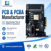 Transceiver RF professionnel PCBA avec stratifié haute fréquence pour équipement de communication