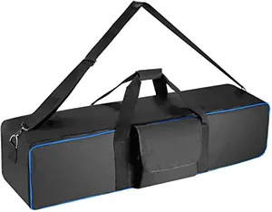 बड़े फोटो स्टूडियो प्रकाश उपकरण कंधे का पट्टा और संभाल के साथ बैग ले जाने के लिए प्रकाश स्टैंड तिपाई छाता