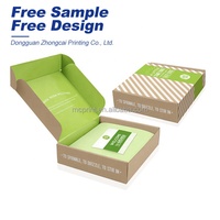 Emballage avec logo personnalisé grande boîte postale en carton Boîtes d'expédition en papier d'emballage ondulé pour vêtements de bébé chaussures chaussures
