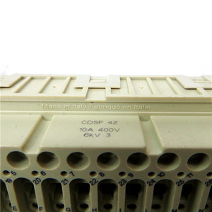 Conector Hembra CDSF42 de 42 Pines y 10 A, Enchufe ILME de Alta Resistencia con Contactos Plateados - Product Image 2