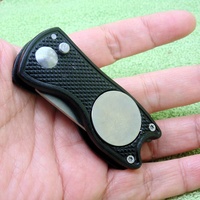 Outil de réparation de divots de golf pliable avec marqueur magnétique
