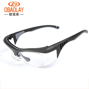 แว่นตานิรภัย OBAOLAY แบบเต็มกรอบ โพลีคาร์บอเนต ป้องกันฝ้า TR90 สำหรับงานก่อสร้าง - Product Image 1